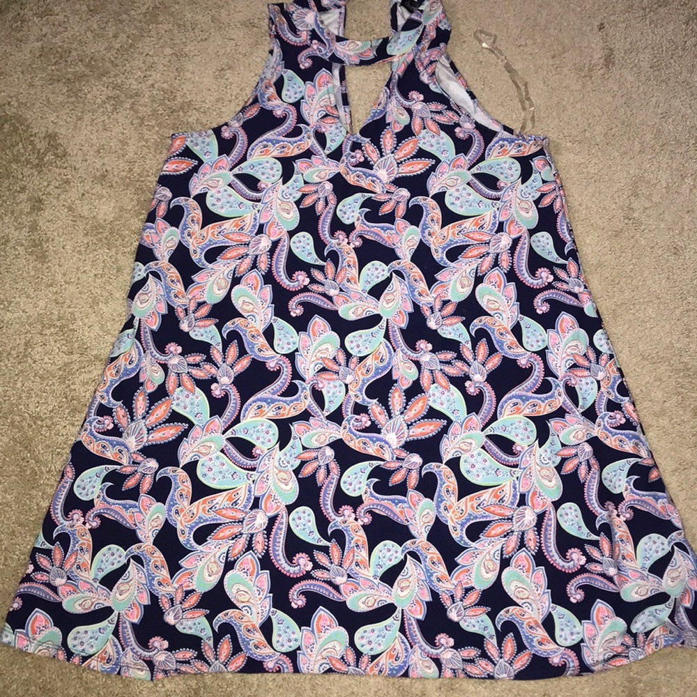 Derek Heart Medium juniors dress tie Keyhole neck